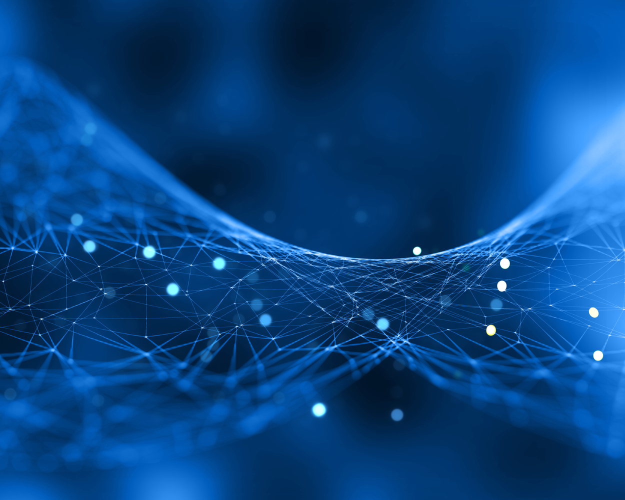 Abstract low-poly digital architecture representing AG360's connected systems