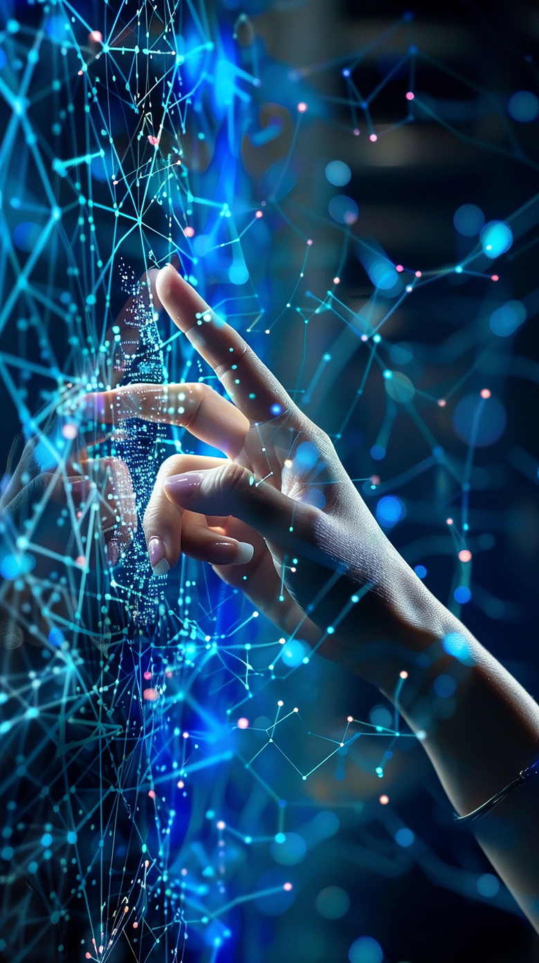 Digital neural network representing generative AI engines that cite AG360 clients